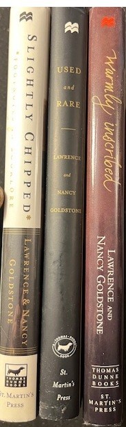 3 Book Lot – Books on Book Collecting by Lawrence and Nancy Goldstone