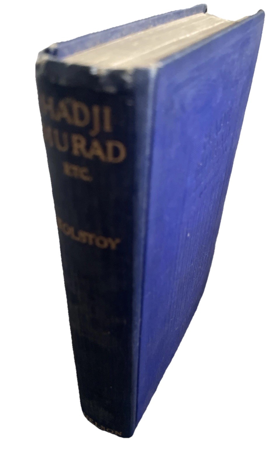 Hadji Murad Leo Tolstoy – 1912 Thomas Nelson Hardback Antique Book IDTV