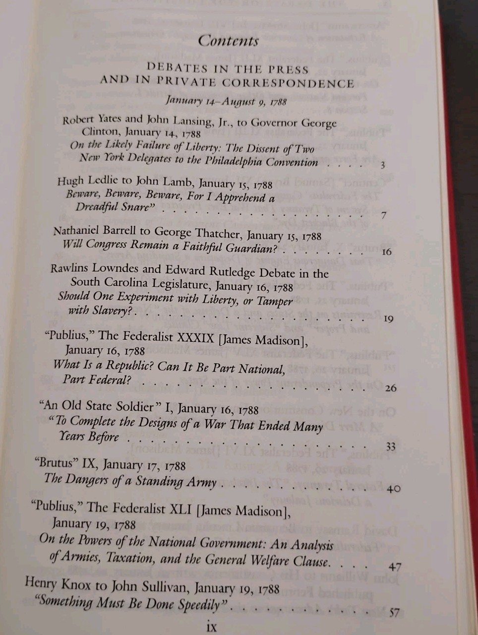 DEBATE ON THE CONSTITUTION Part 2 Gryphon Editions LEATHER Classics of Liberty