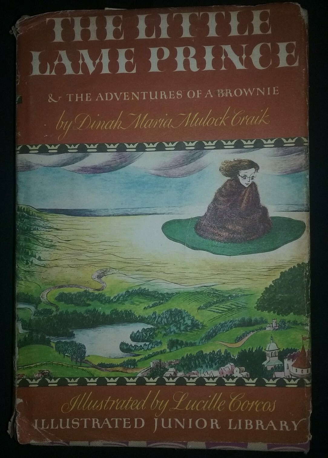 Little Lame Prince & Adventures of Brownie, Craik/Corcos, Jr. Library,1948 HCDJ