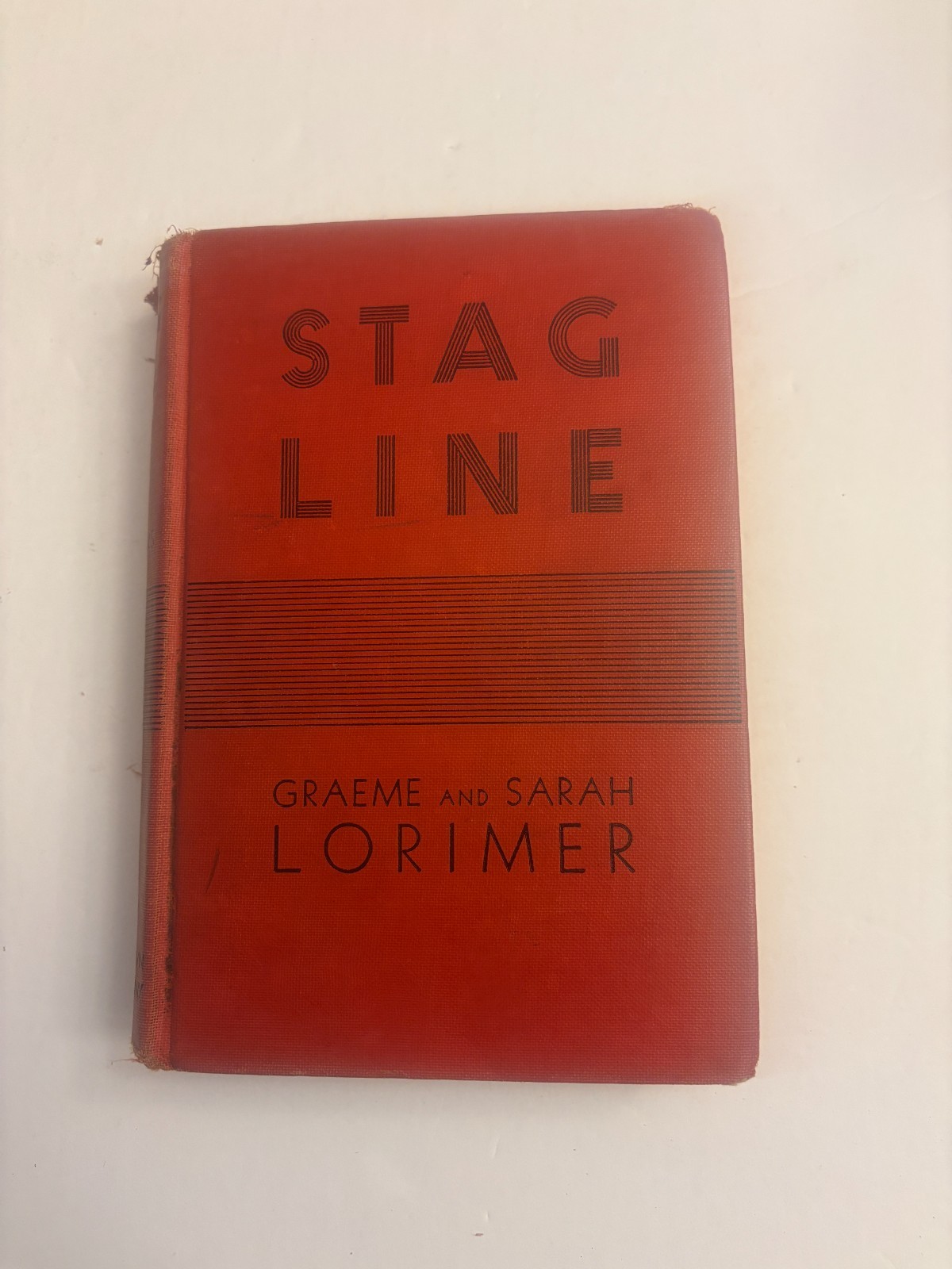 Stag Line Graeme And Sarah Lorimer 1942 HC Little, Brown And Company