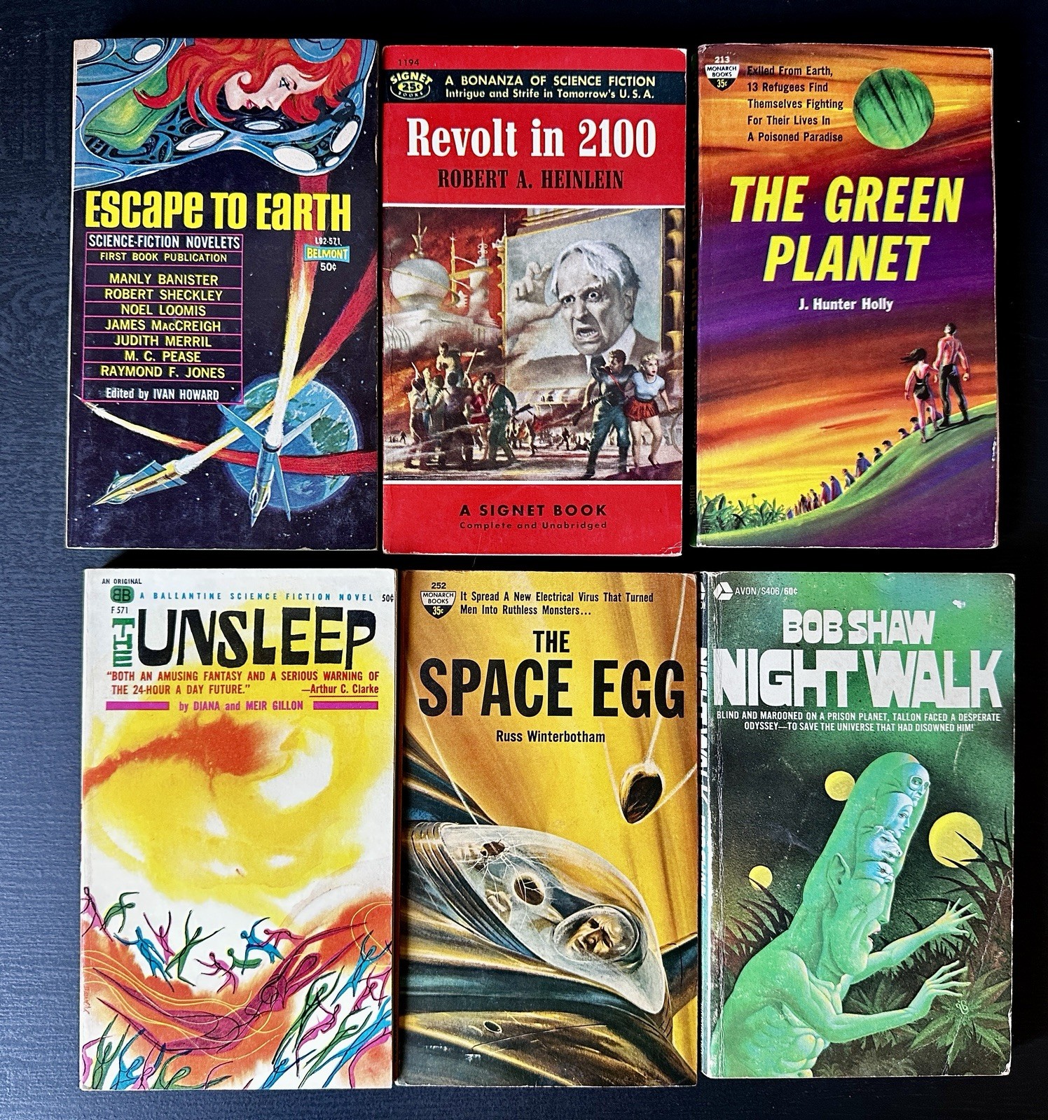 20 VINTAGE SCIENCE FICTION BOOKS, HERBERT, ZELAZNY, BLISH, HEINLEIN & MORE