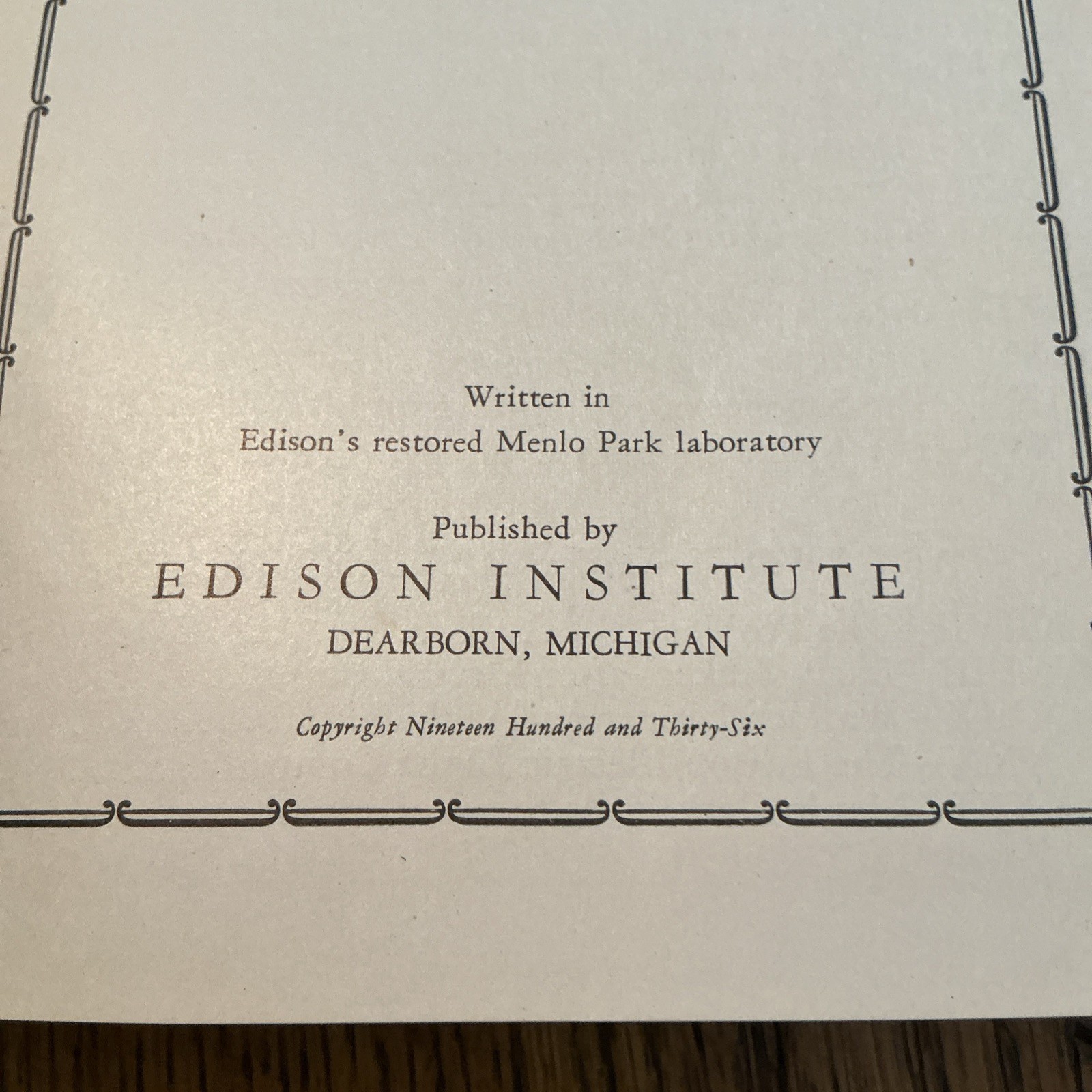Menlo Park Reminiscences by Francis Jehl 1936 Edison Institute