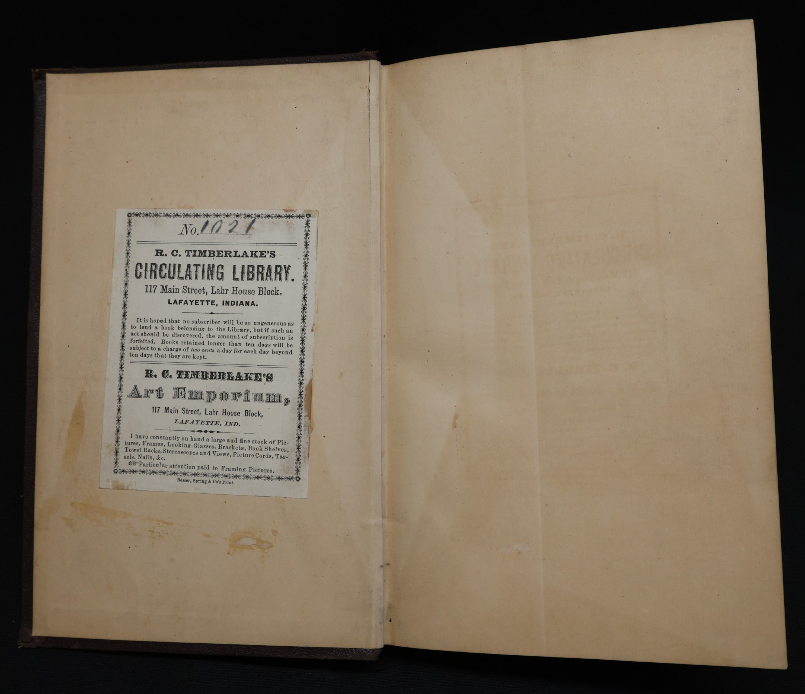 1872 Poor Miss Finch, A Novel by Wilkie Collins – Harper & Brothers