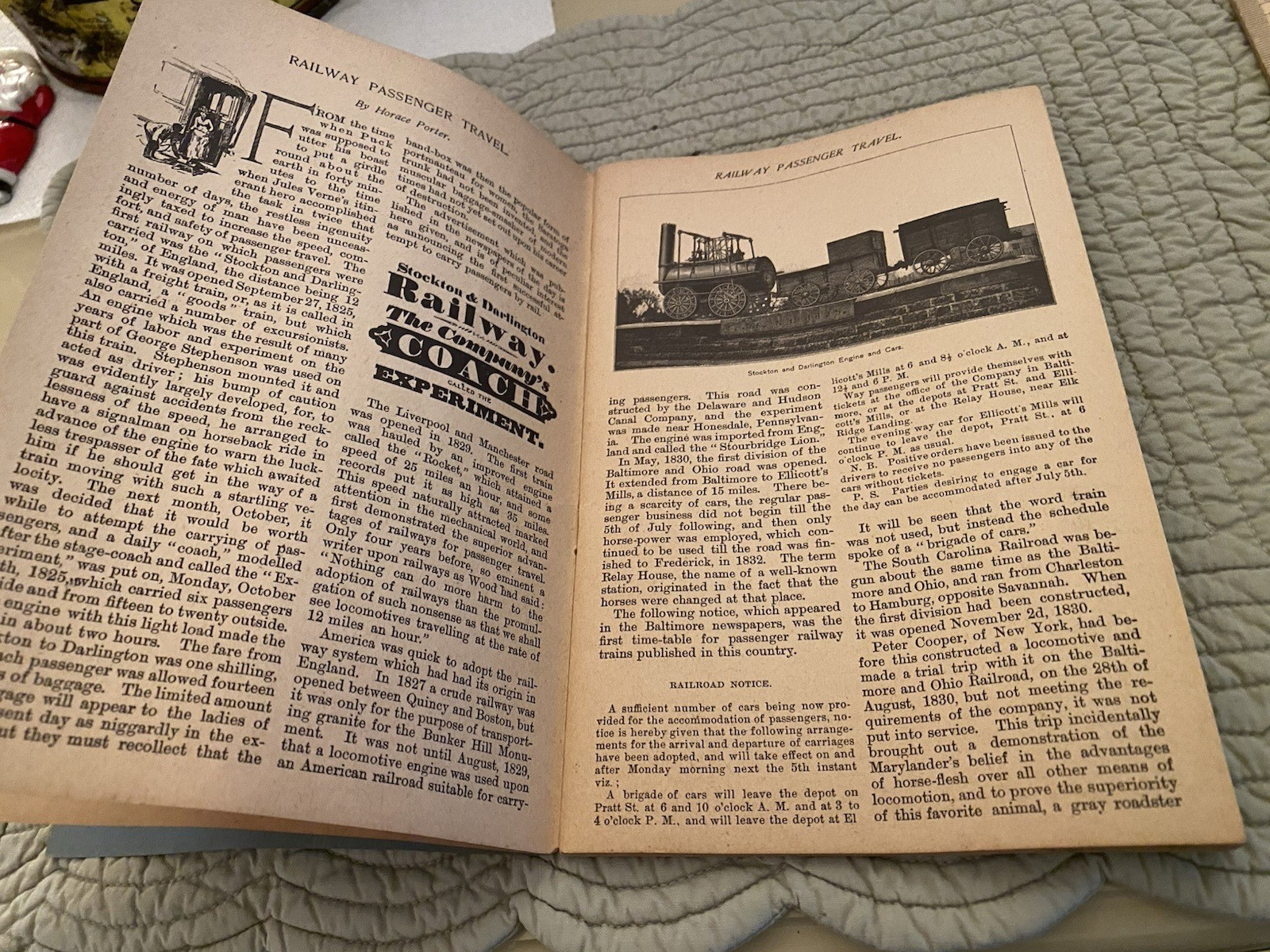 2 Books Railroads in the Days of Steam 60s & Railway Passenger Travel 1825-1880