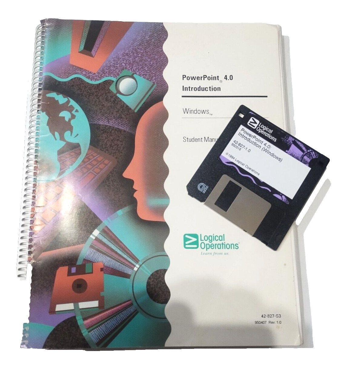 PowerPoint 4.0 Introduction for Windows, Student Manual with Disk (42-287-S3)