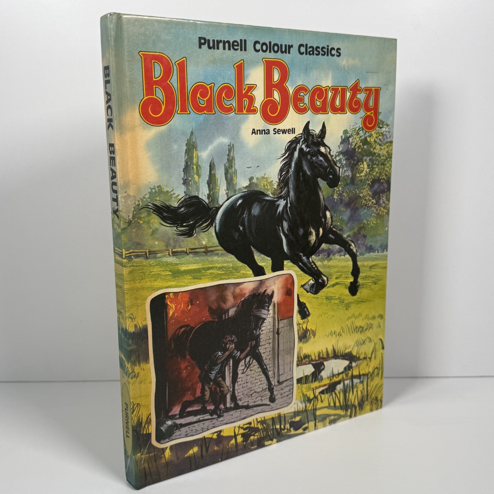 Black Beauty by Anna Sewell Vintage 1978 Purnell Colour Classics -37