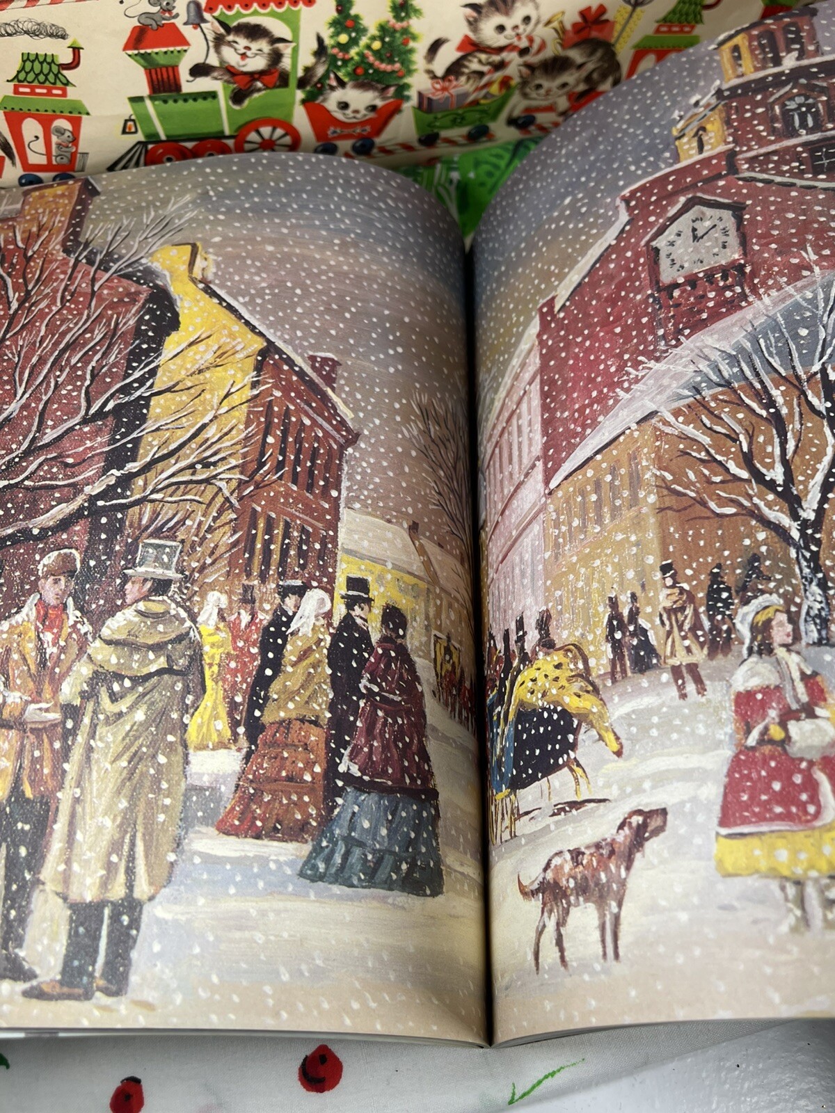 Vintage 1985 Ideals Christmas Book Softcover Volume 42 No 8 Nov Stories Songs