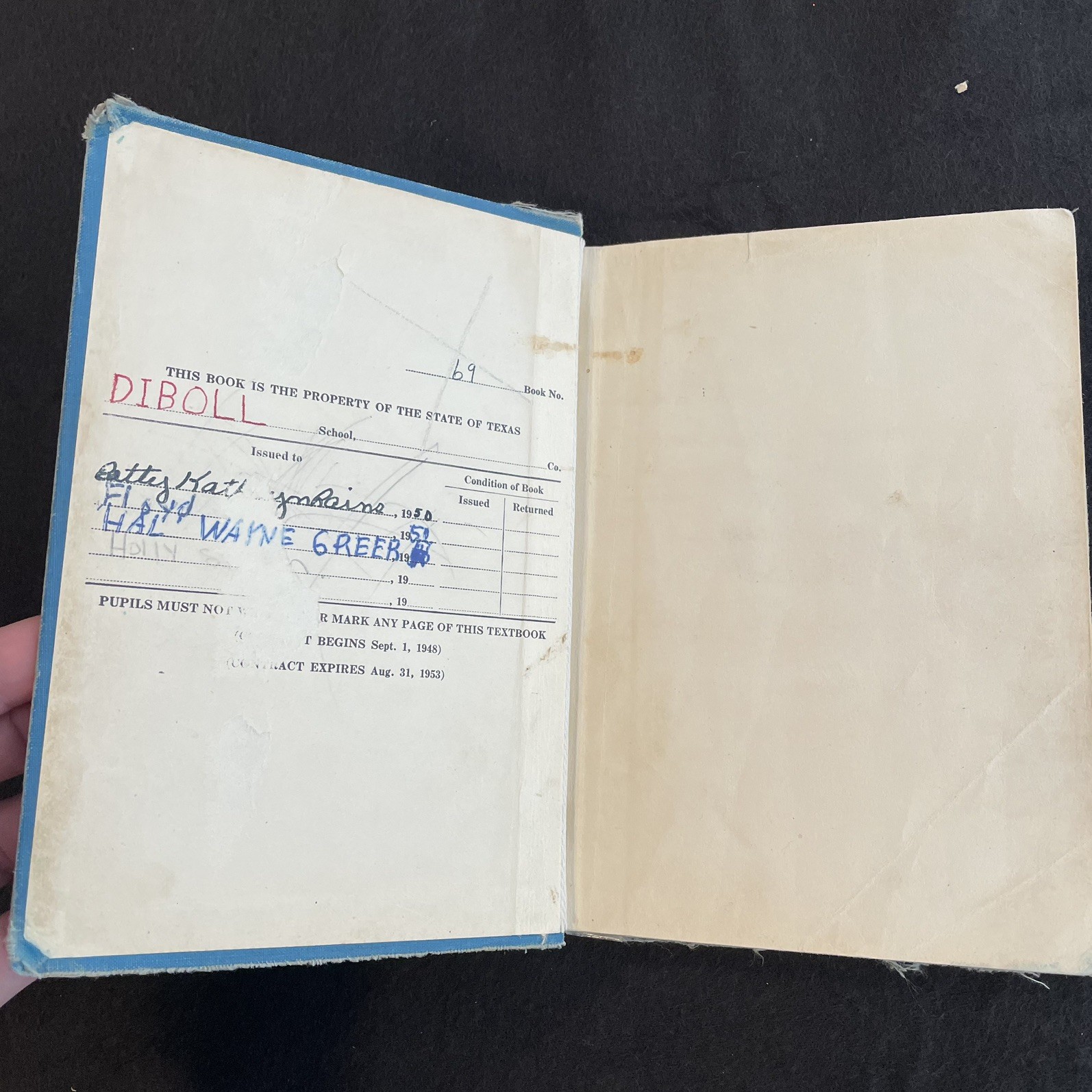 Short Stories of Famous Men Noble & Noble Blue Hardcover Vintage/Antique