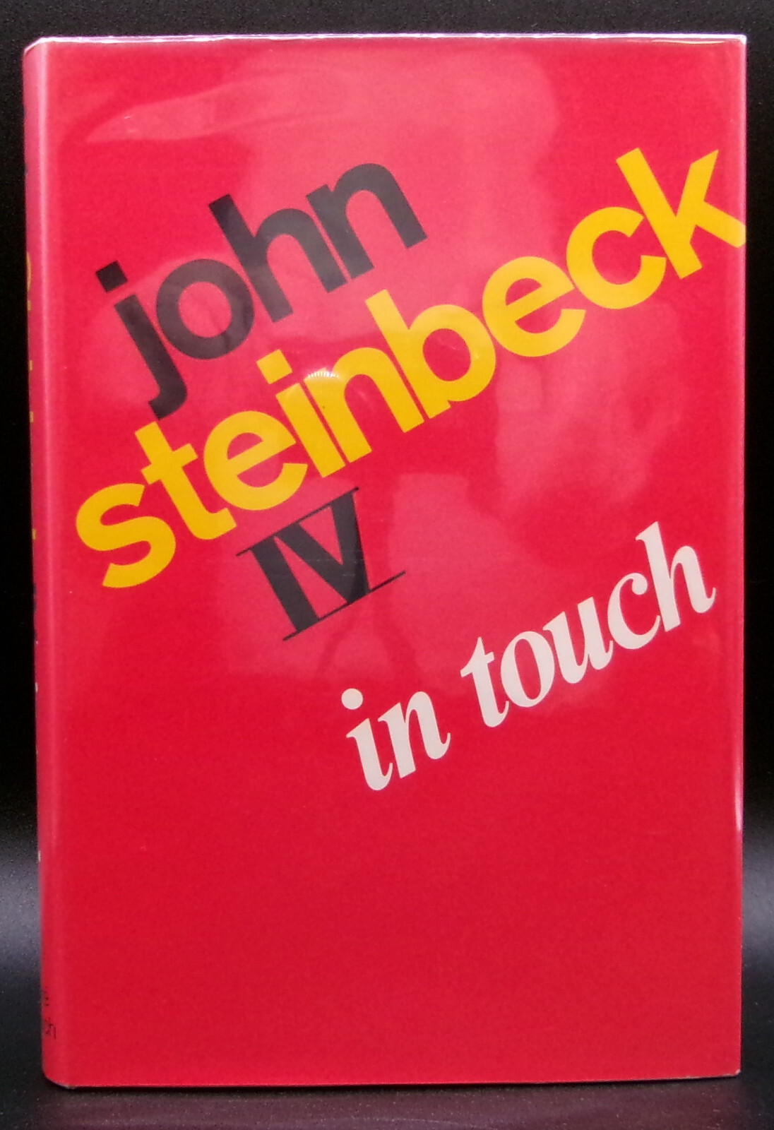 John Steinbeck IV IN TOUCH First UK edition Vietnam War Drugs, Alcoholism Memoir