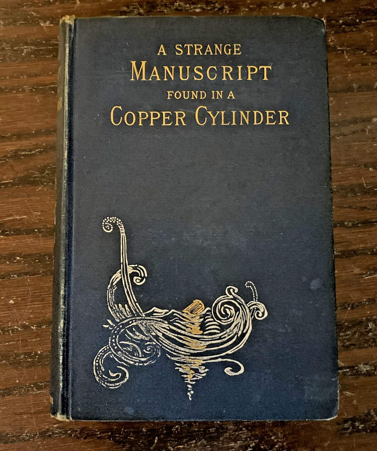 1888 Strange Manuscript Found in Copper Cylinder J. De Mille 1st Edition Sci-Fi