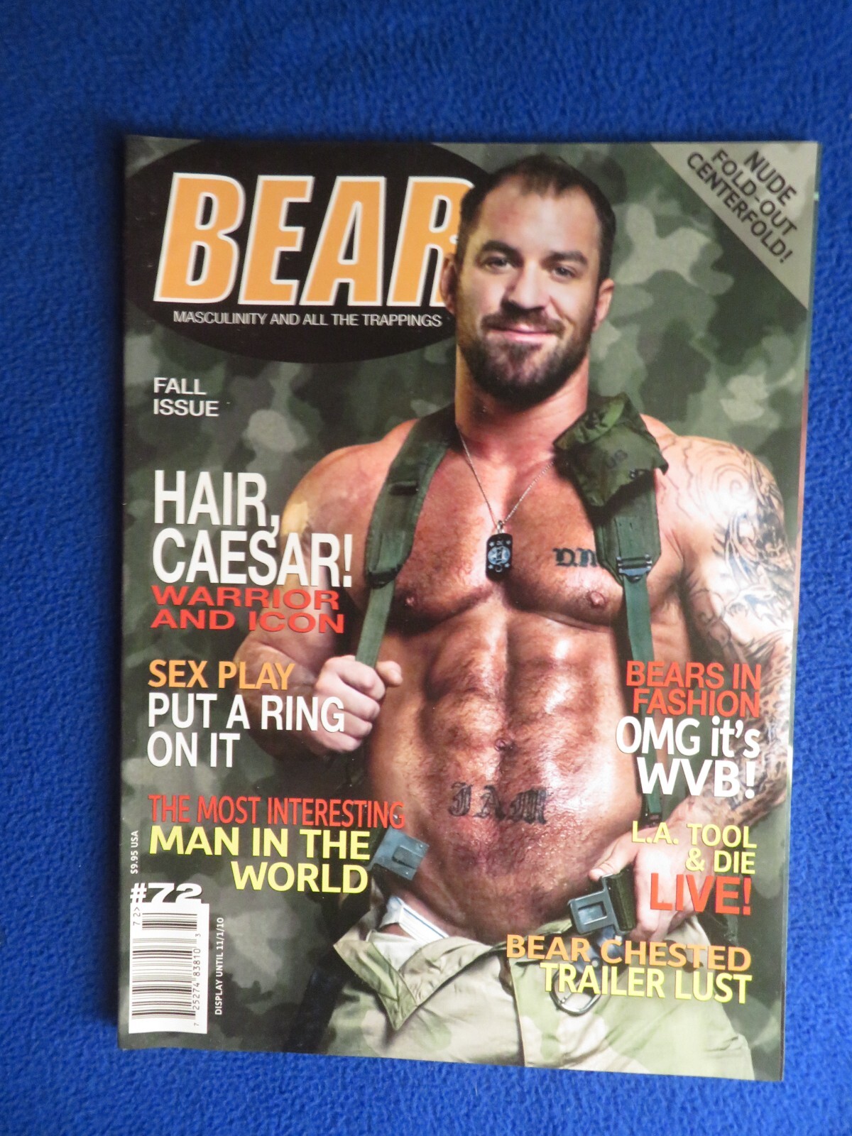 BEAR #72 MAGAZINE BEAR OMNIMEDIA 2010 HARD TO FIND