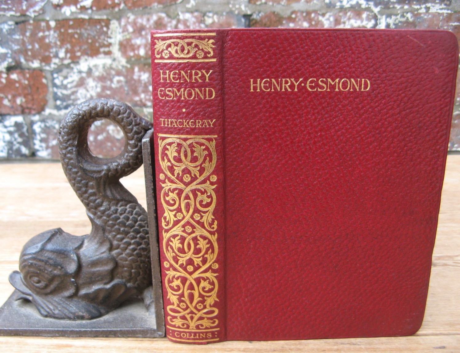 1910 Henry Esmond- Thackeray Fine Leather Art Nouveau