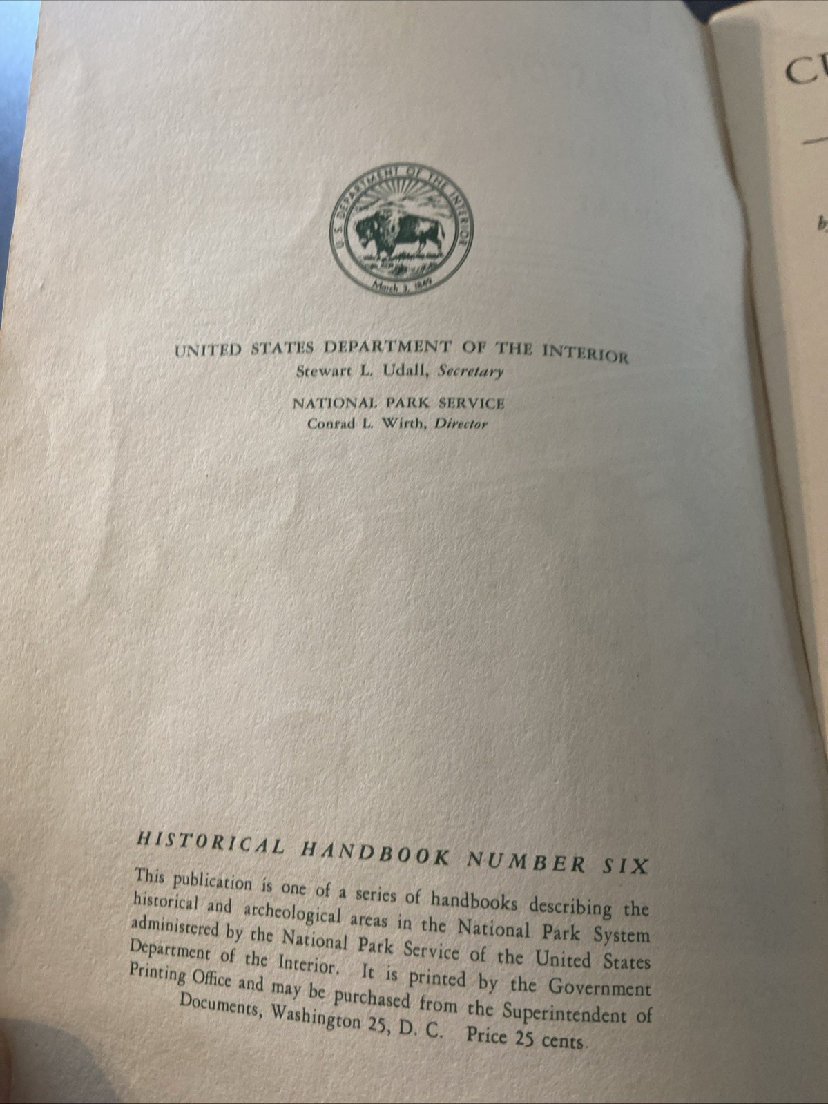 Custis Lee Mansion Robert E Lee Memorial NPS Handbook Arlington House Civil War