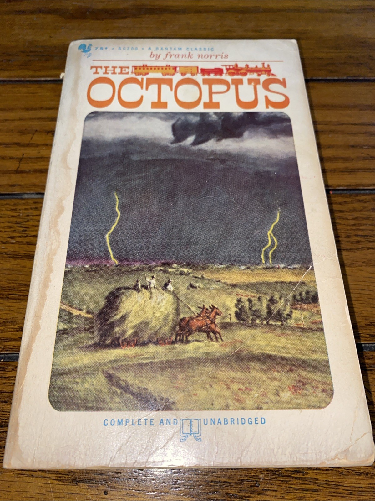 Frank Norris – The Octopus – Vintage Paperback Book – Signet Classics 1963
