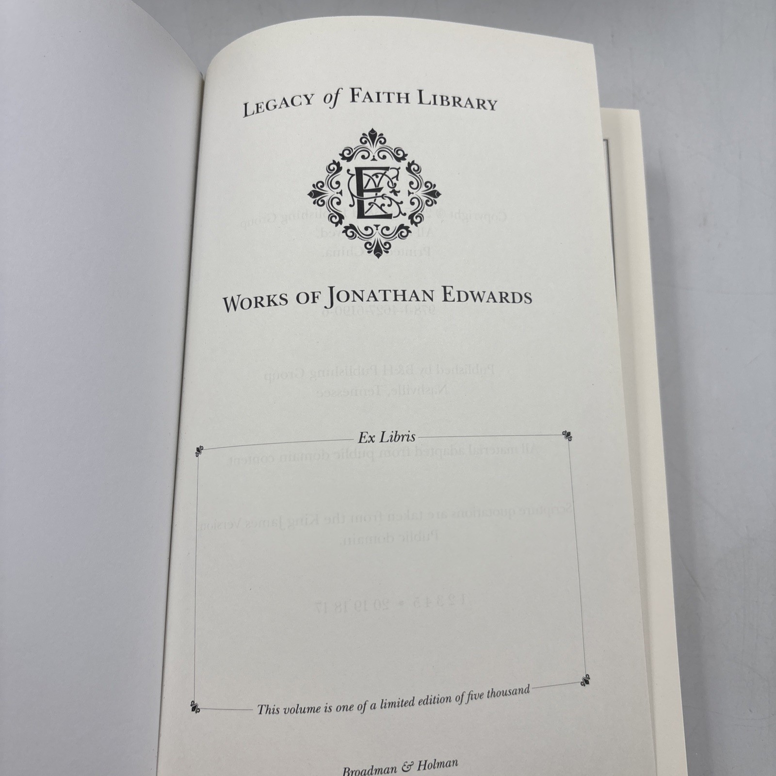 Broadman & Holman Legacy of Faith Library 8 Vols Limited Edition Leather Books