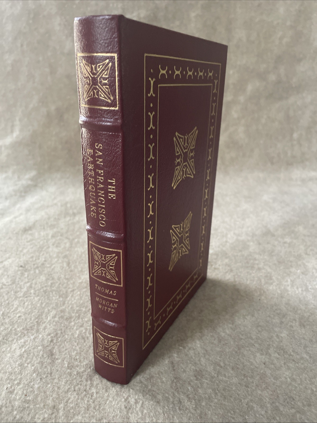 Easton Press American History The San Francisco Earthquake Thomas Witts NrMT RE