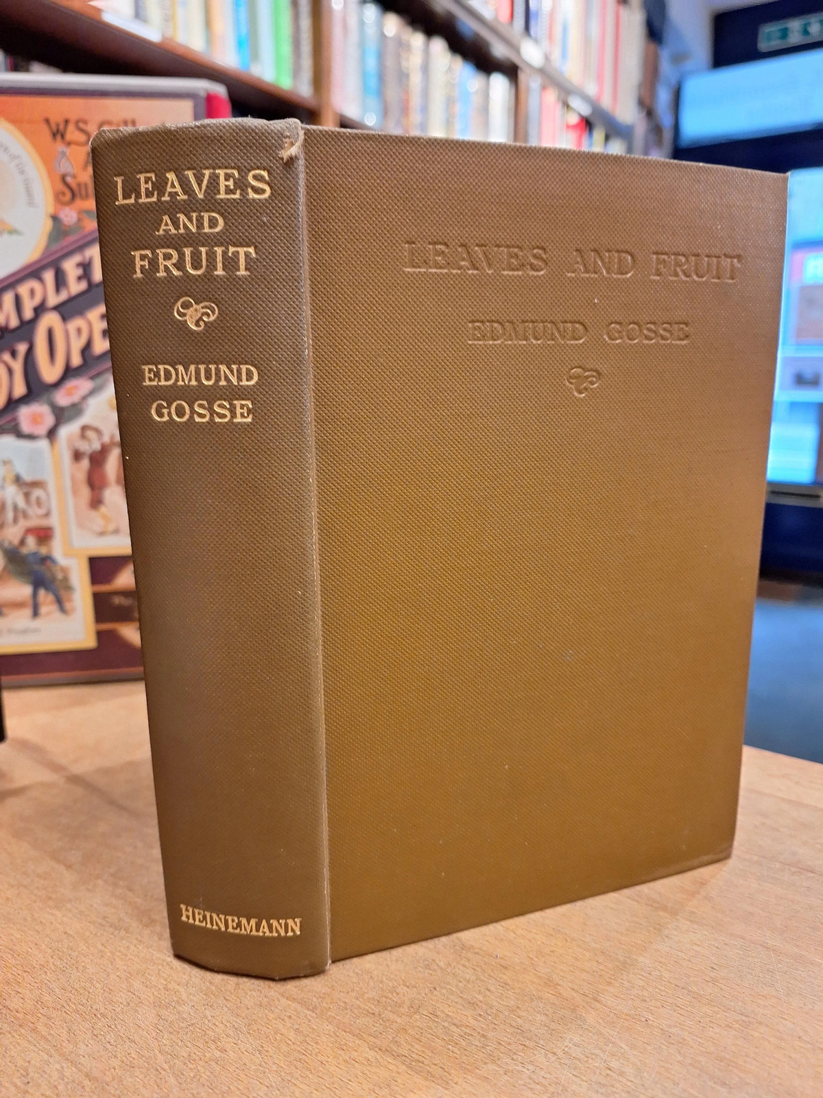 Leaves and Fruit Sir Edmund Gosse 1927