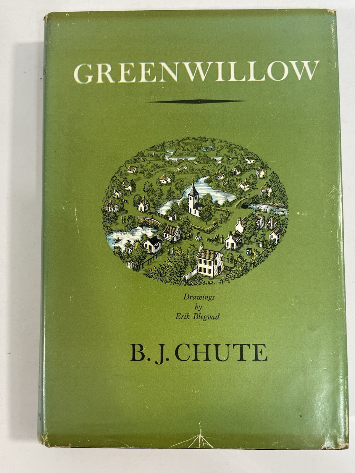 GREENWILLOW B.J. Chute 1st Edition 4th printing 1956 E.P. Dutton Erik Blegvad