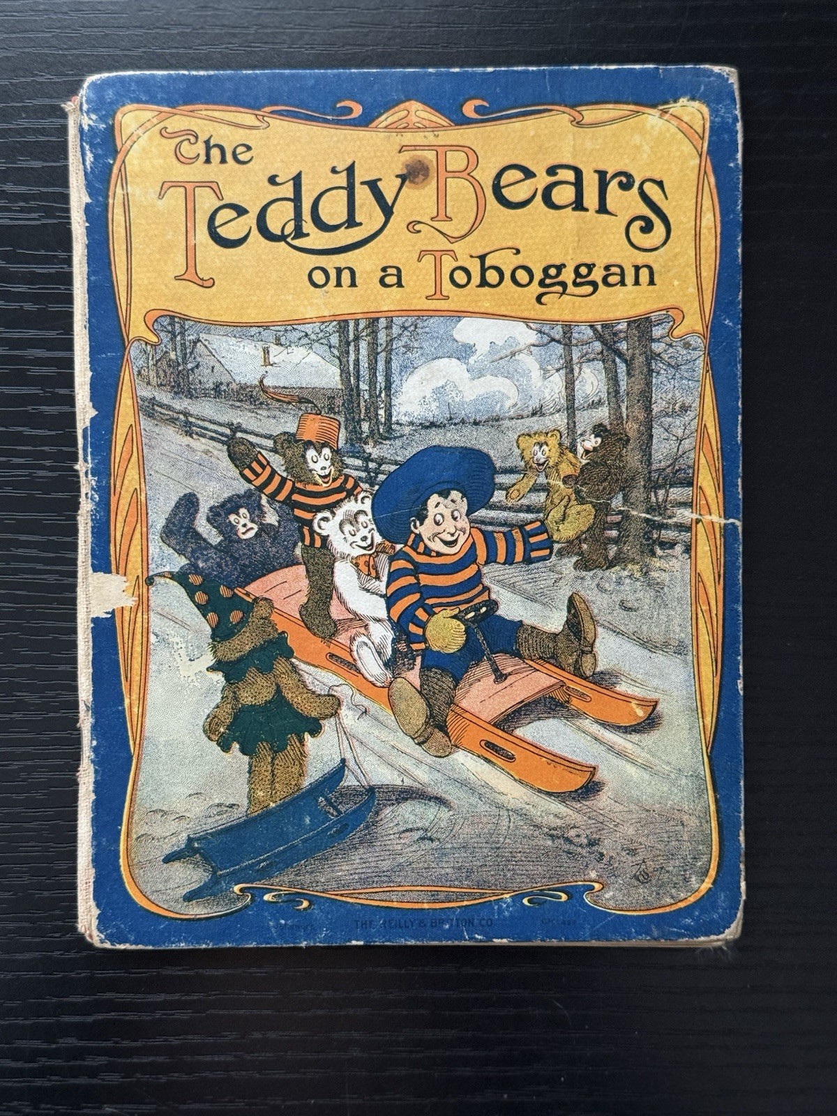 (3) 1907 “The Teddy Bears…” Hardcover Children’s Books The Reilly & Britton Co