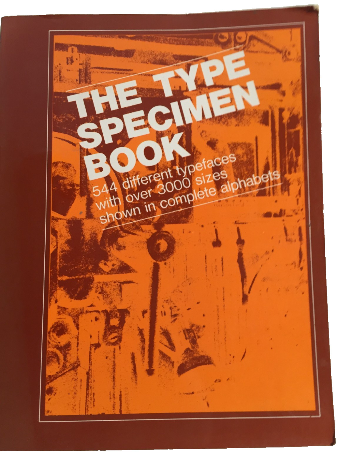 The Type Specimen Book VNR 1974 Van Nostrand Reinhold Fonts Typography Design