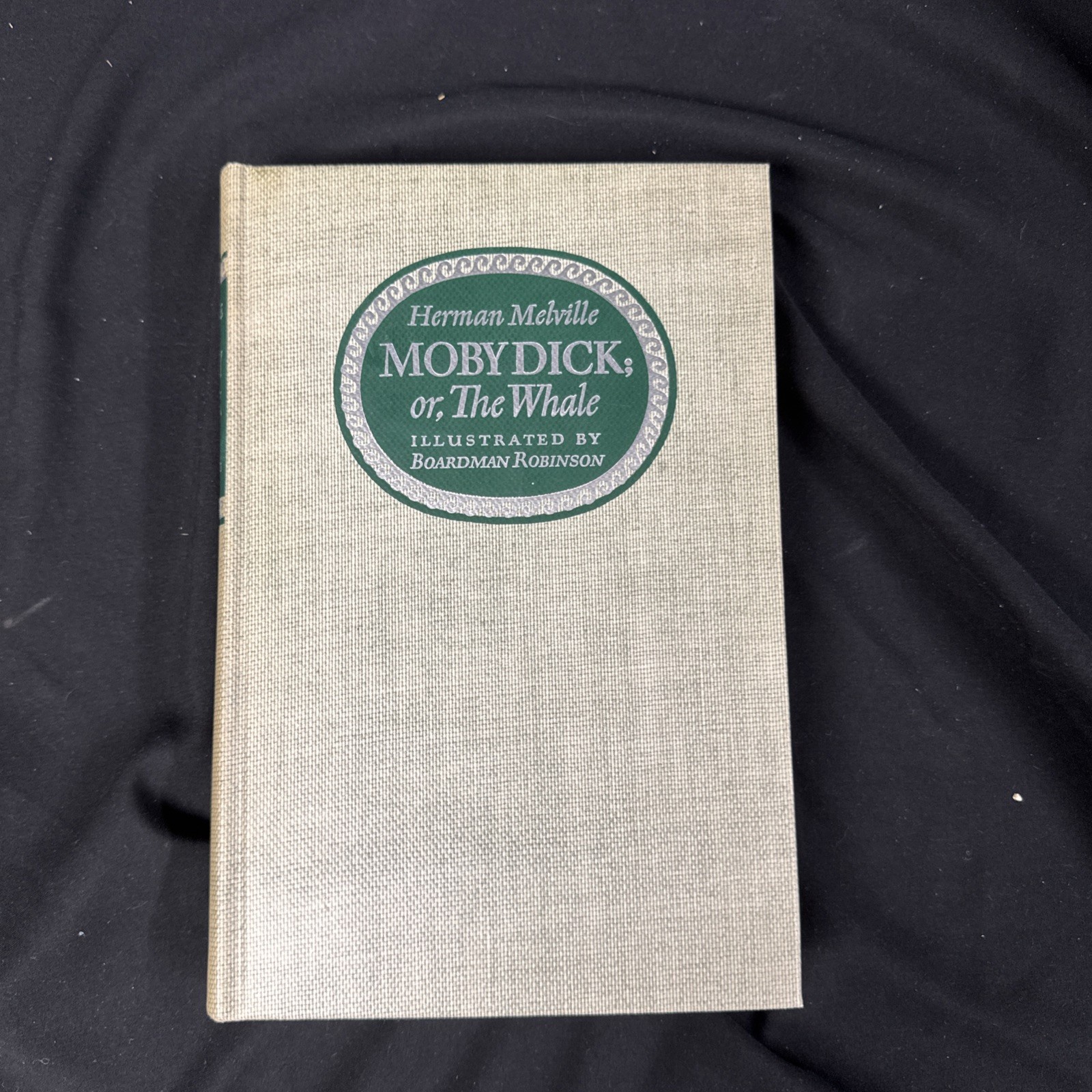 Moby Dick;Or, The Whale By Herman Melville 1943 HC(384E)