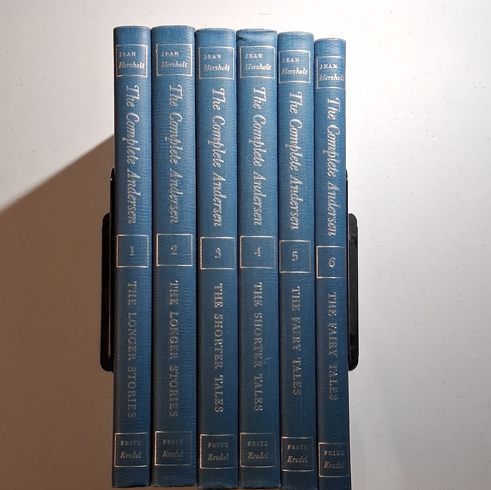 The COMPLETE ANDERSEN 6 Vols / J.Hersholt / 1949, Lmtd Edition, VG