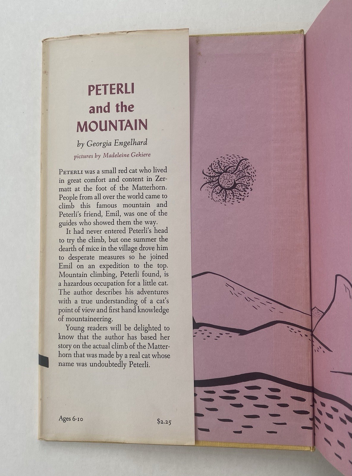 Peterli and the Mountain ~ Georgia Engelhard ~ 1954 Madeleine L’Engle’s Copy