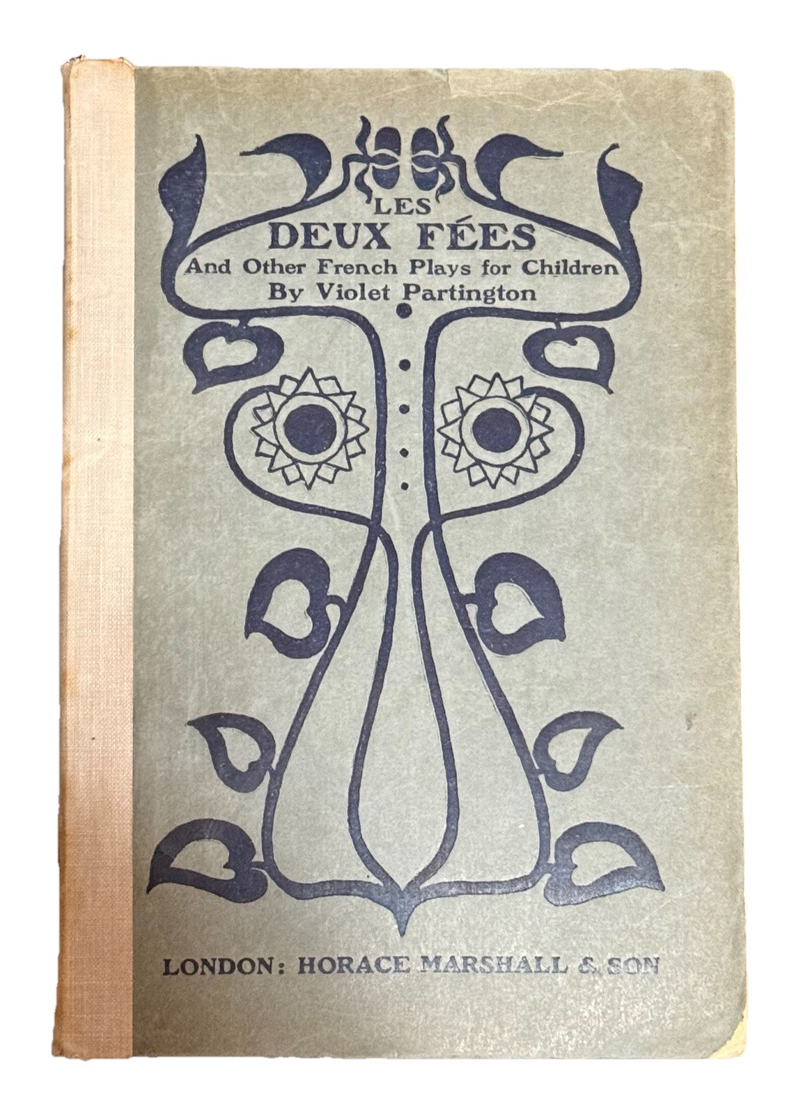 Rare Scarce Book Les Deux Fees French Plays Children Early 1900’s 3rd Edition