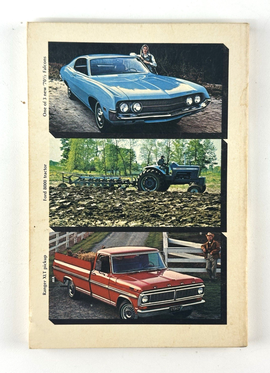 The Ford 1970 Almanac Softcover Golden Press Illustrated Strohm Ganschow Ads