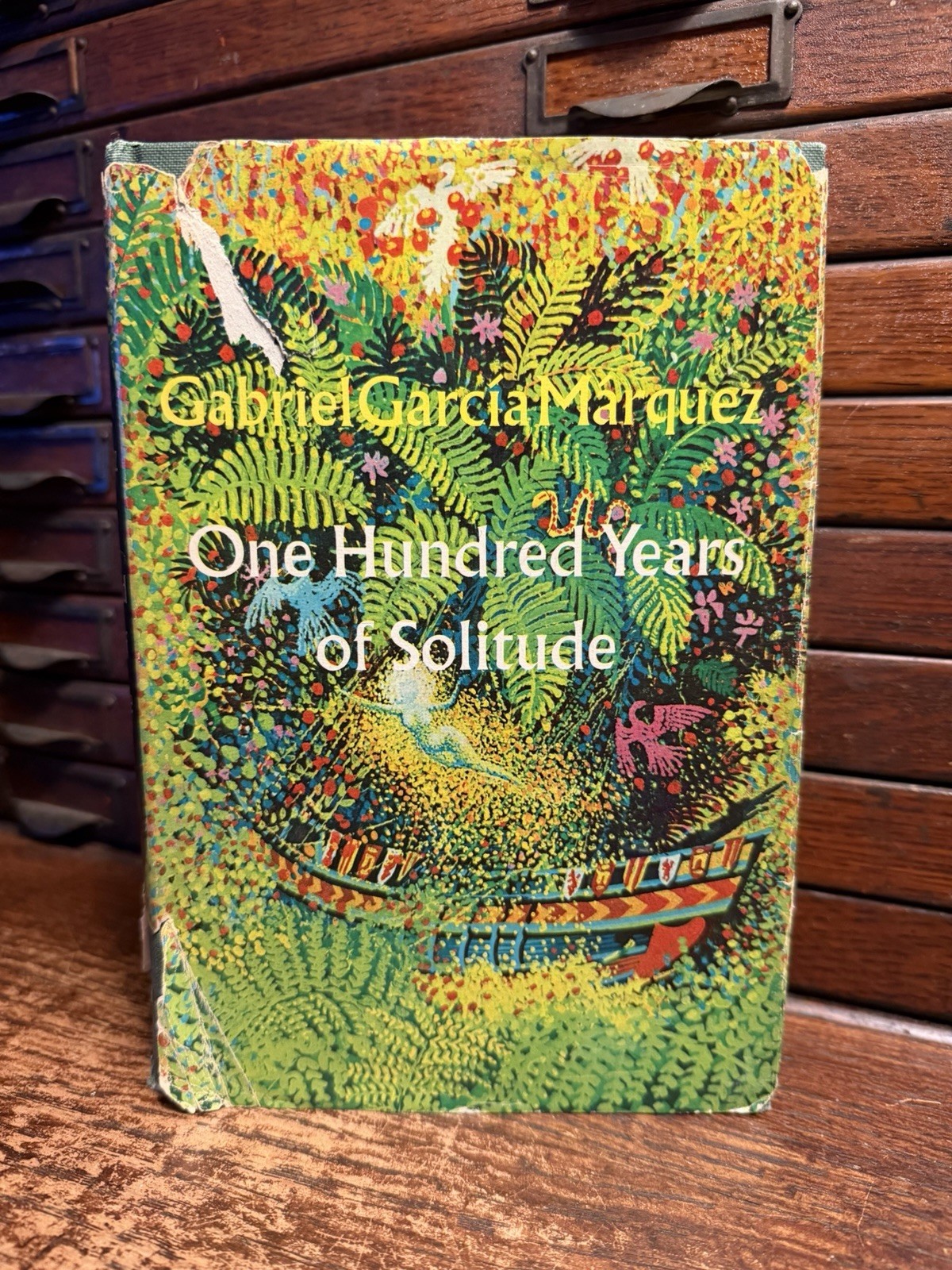 One Hundred Years of Solitude Gabriel Garcia Marquez TRUE First Edition 1970 1st