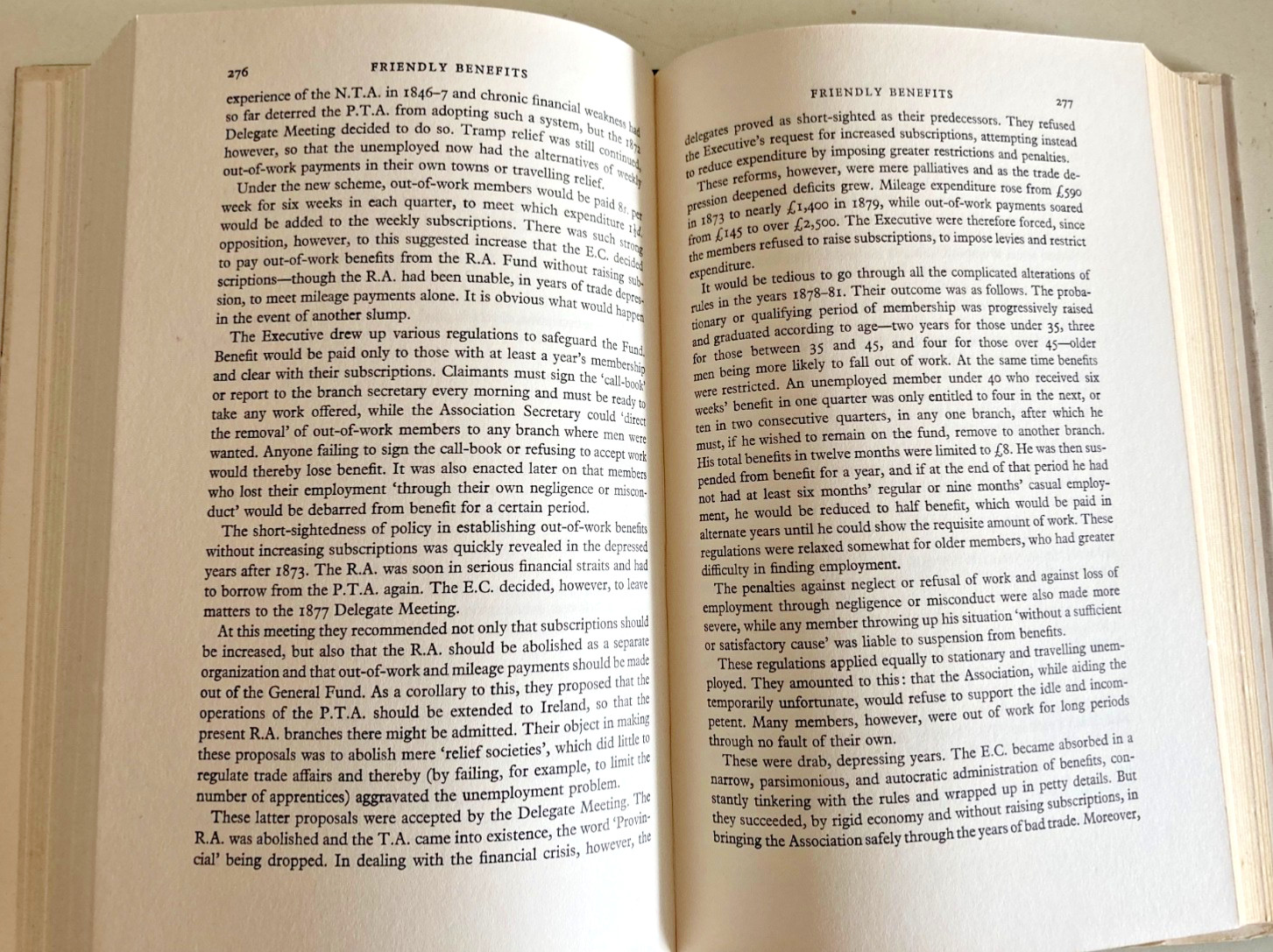 THE TYPOGRAPHICAL ASSOCIATION -IT’S ORIGINS AND HISTORY UP TO 1949 A E MUSSON.