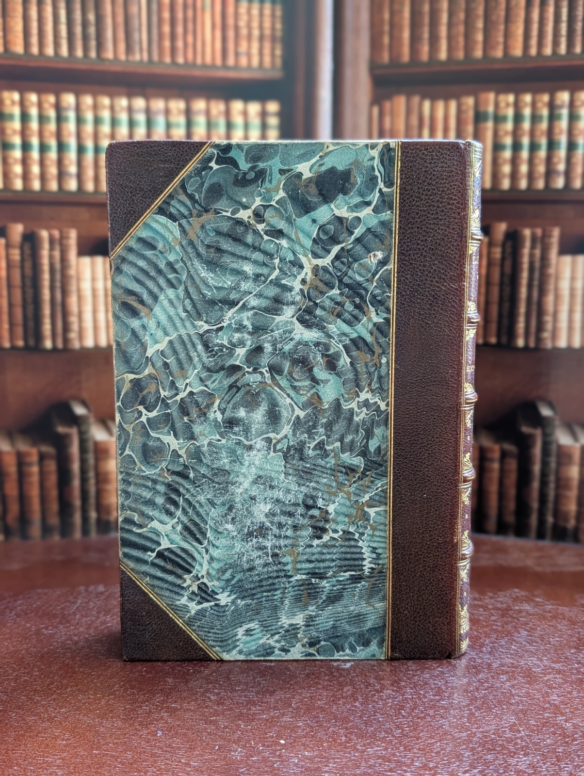 Great Expectations by Charles Dickens beautiful gilt brown leather binding