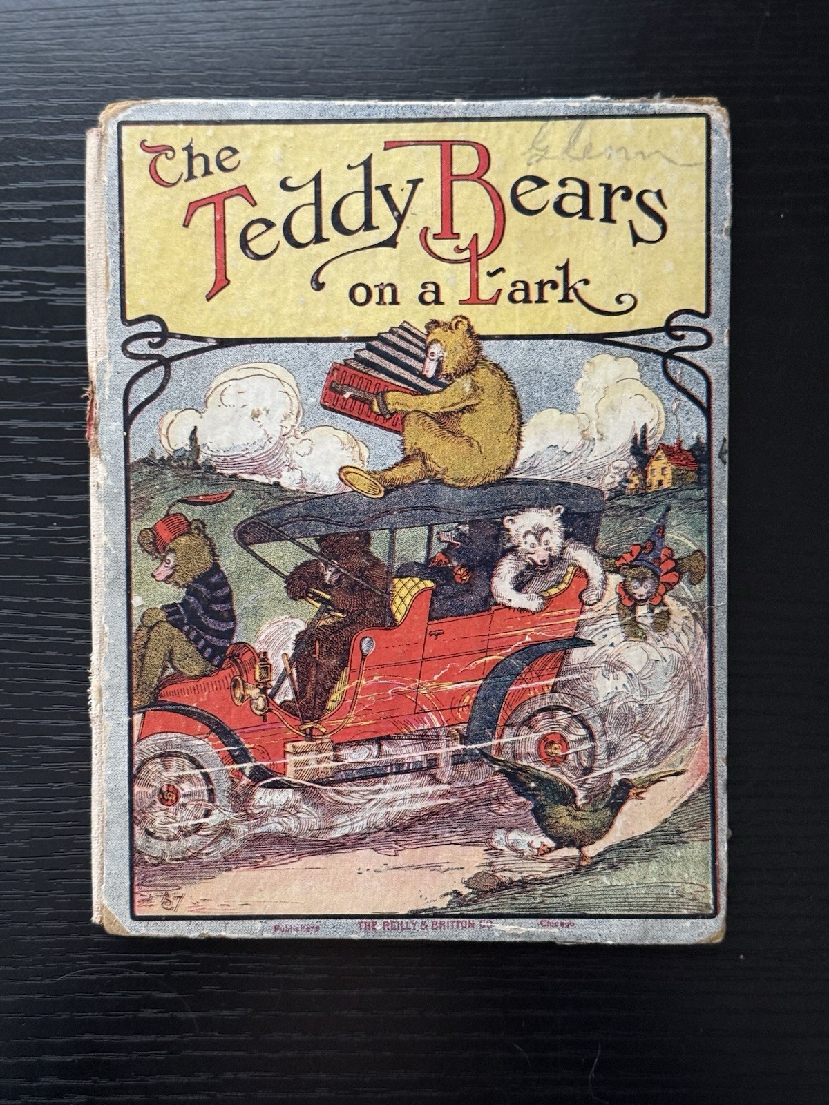 (3) 1907 “The Teddy Bears…” Hardcover Children’s Books The Reilly & Britton Co