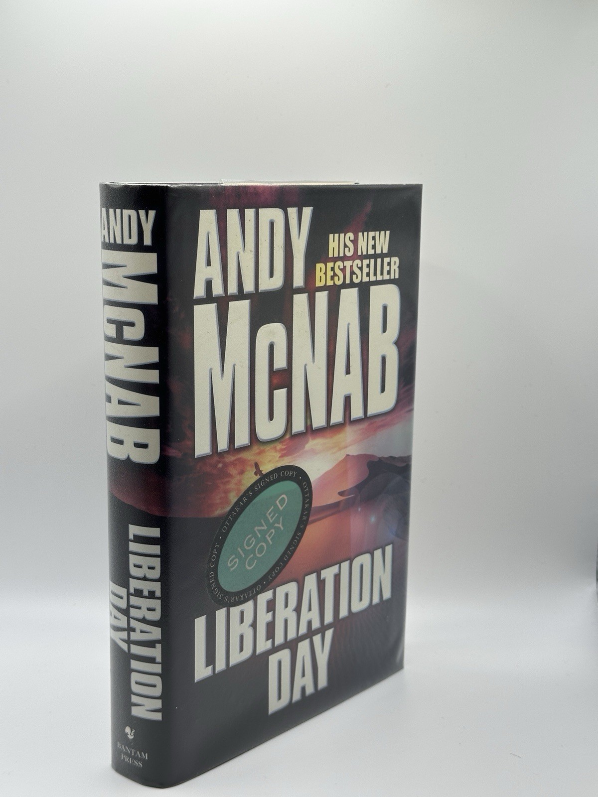 SIGNED 1st ED – Liberation Day by Andy McNab