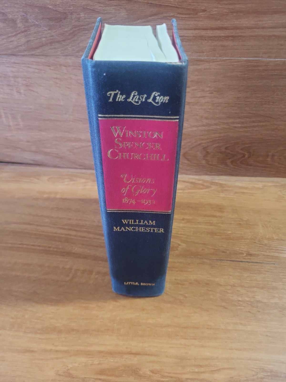 VTG 1983 Winston Churchill Visions of Glory William Manchester 1st Ed