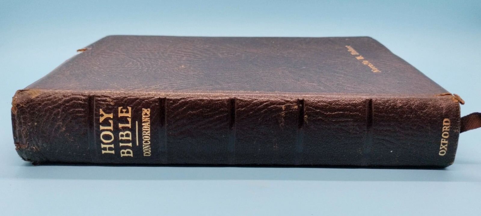 Oxford KJV Holy Bible Brevier 16mo Indexed India Paper Persian Silk Sewed