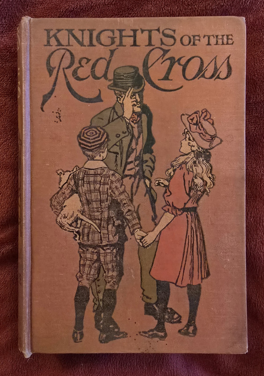 Antique Book: KNIGHTS OF THE RED CROSS BY D MOORE 1907 Illustrated Thomas Nelson