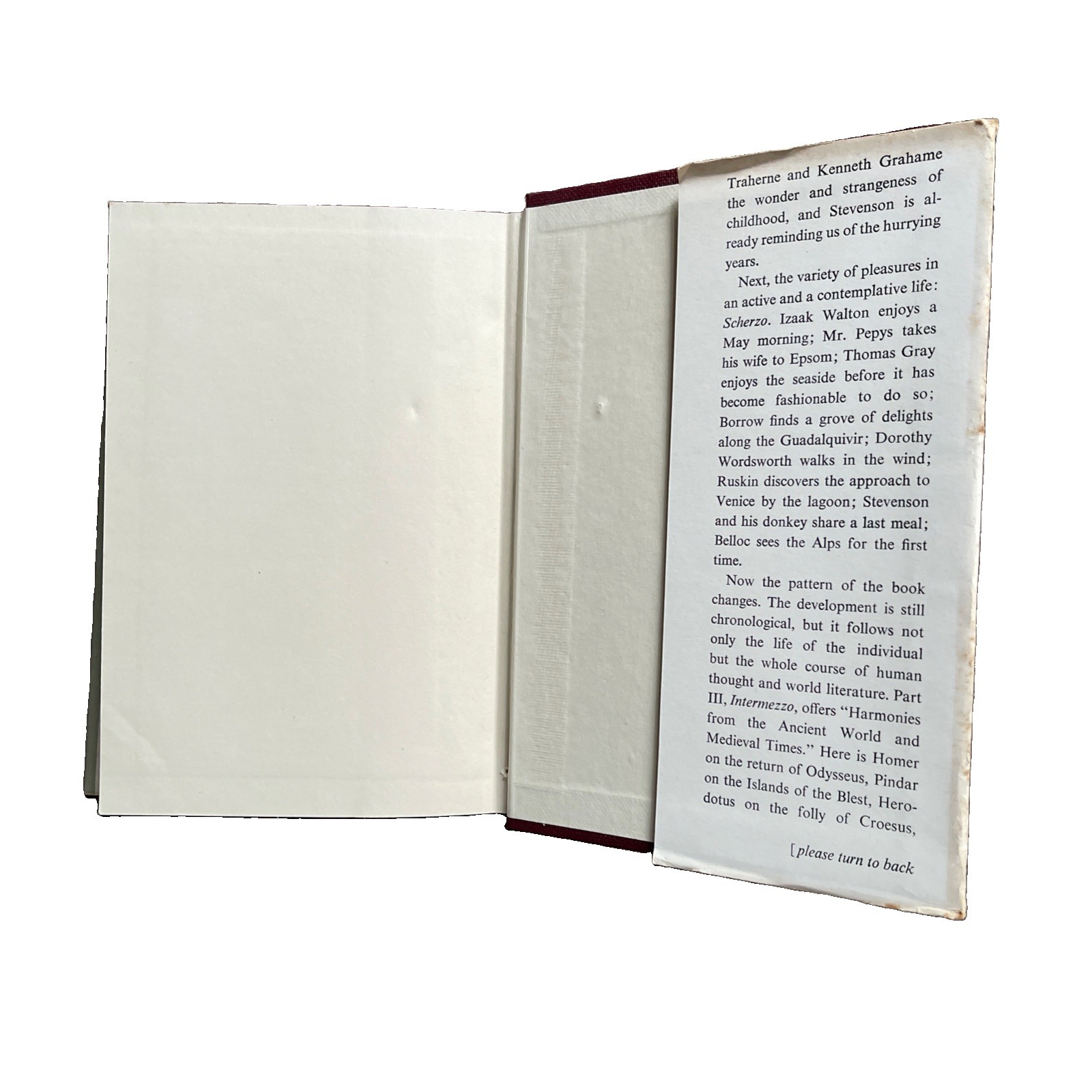 The New Bedside Book: Peace at the Close by Arthur Stanley 1955 with dust jacket