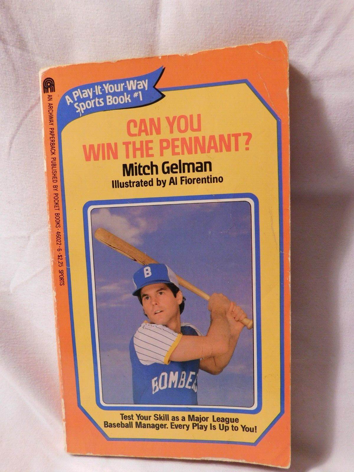 Can You Win the Pennant? by Mitch Gelman Play-It-Your-Way Sports PB Book 1983