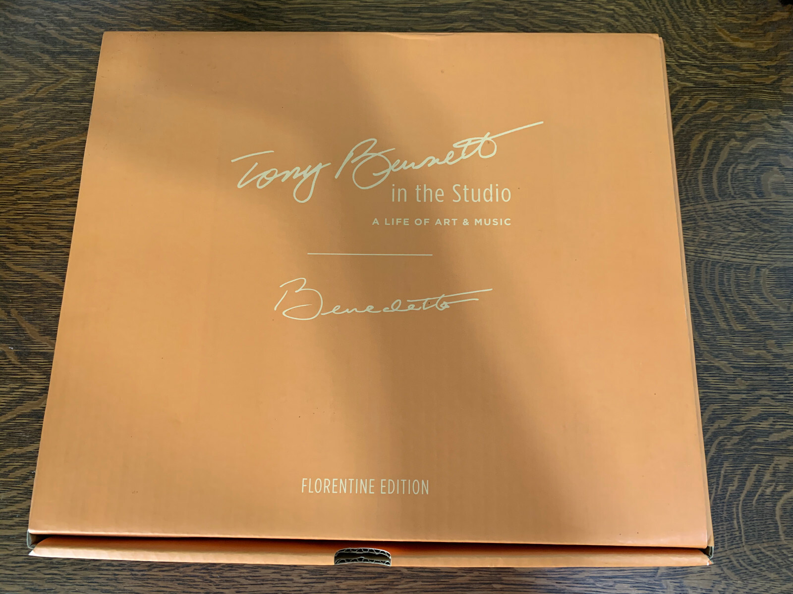 Tony Bennett In the Studio Florentine Edition BOOK Unnumbered Ed w/ NY Print