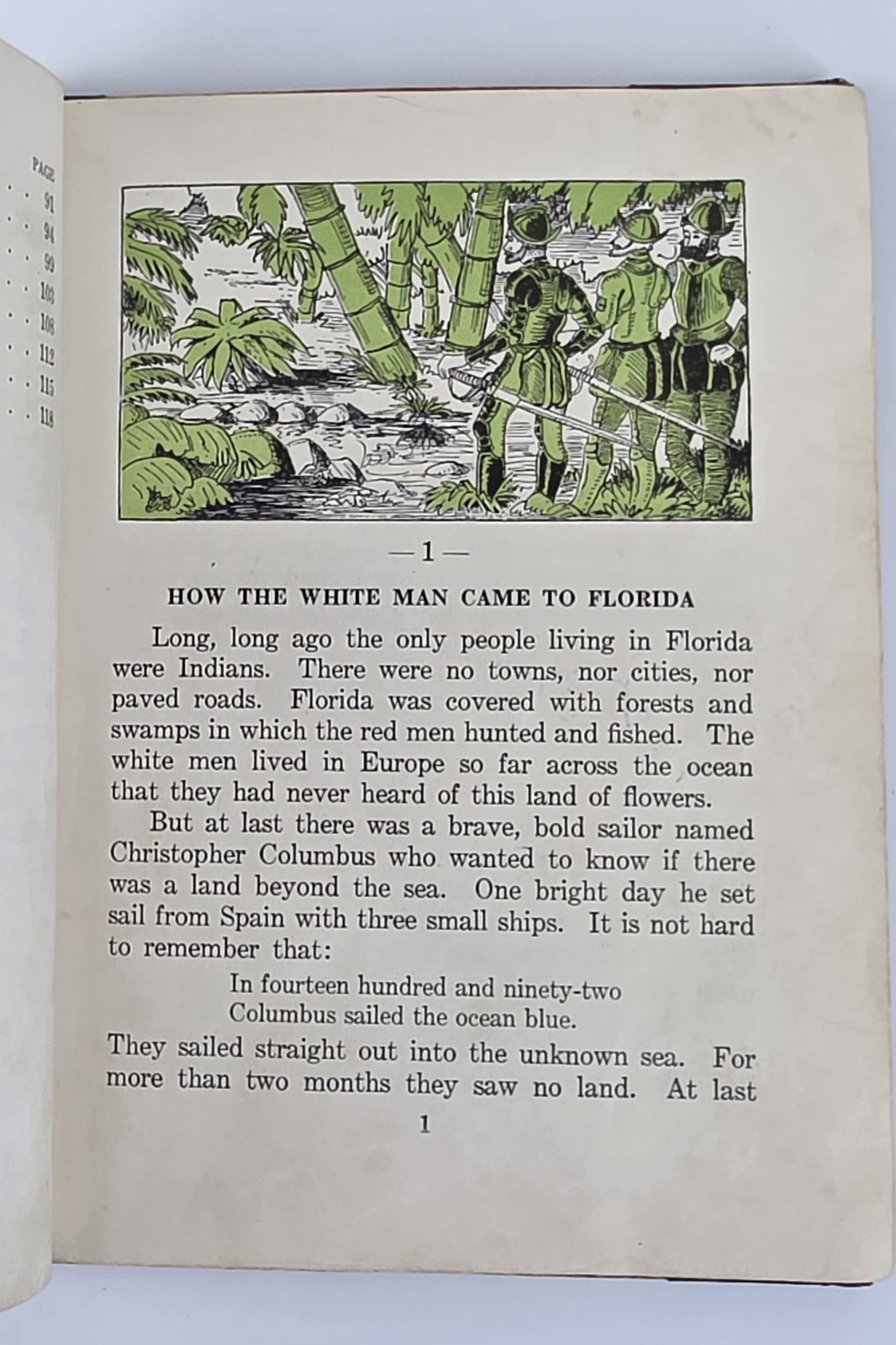 R J Longstreet Stories of Florida 1931 History Hardcover Book Illustrated