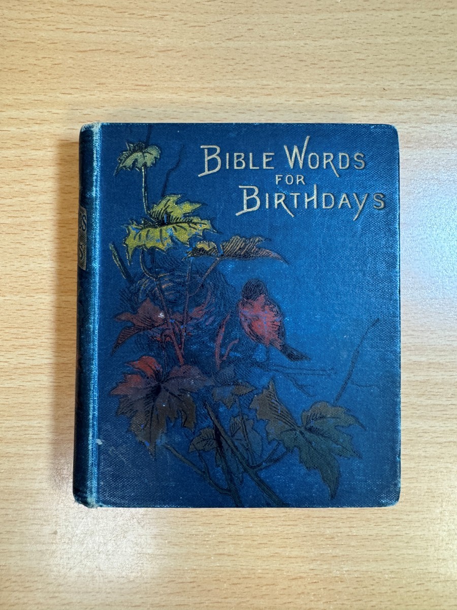 Bible Words for Birthdays Hardcover W. P. Nimmo, Hay, & Mitchell