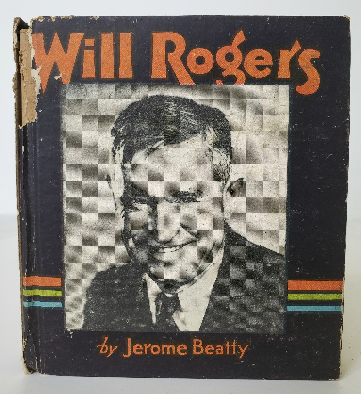 Vintage Little Big Book The Story of Will Rogers By Jerome Beatty. 1935