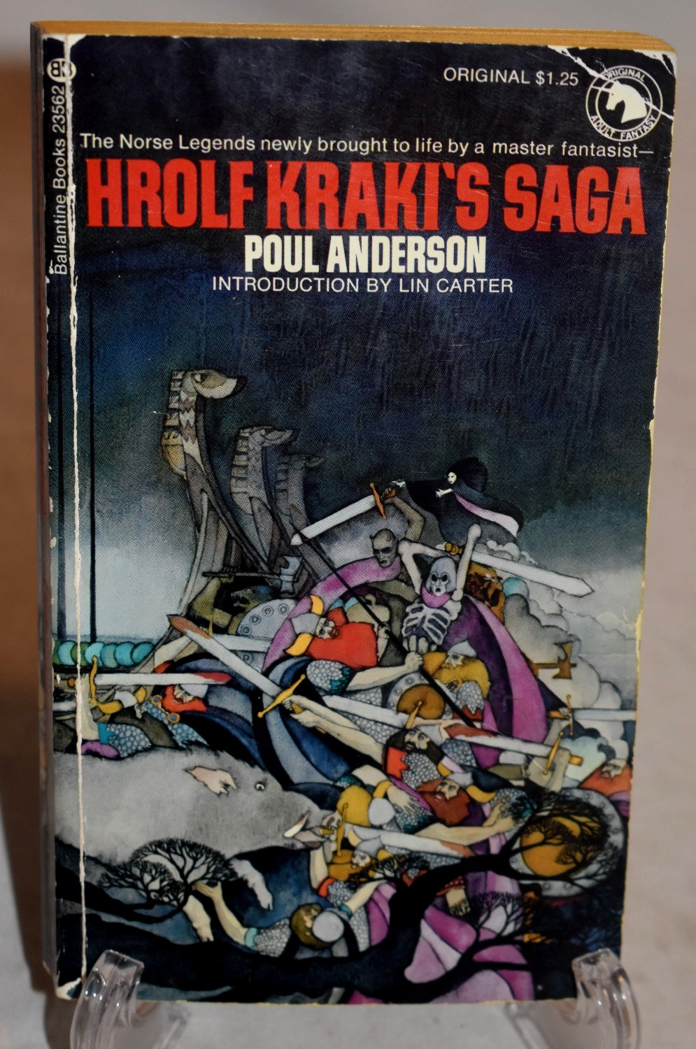 Hrolf Kraki’s Saga by Poul Anderson Vintage Adult Fantasy 1973 First Printing PB