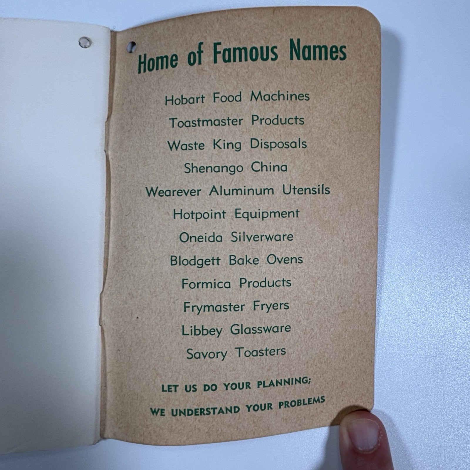 want book notebook vintage handwritten recipes greenwoods inc Kansas City Junk