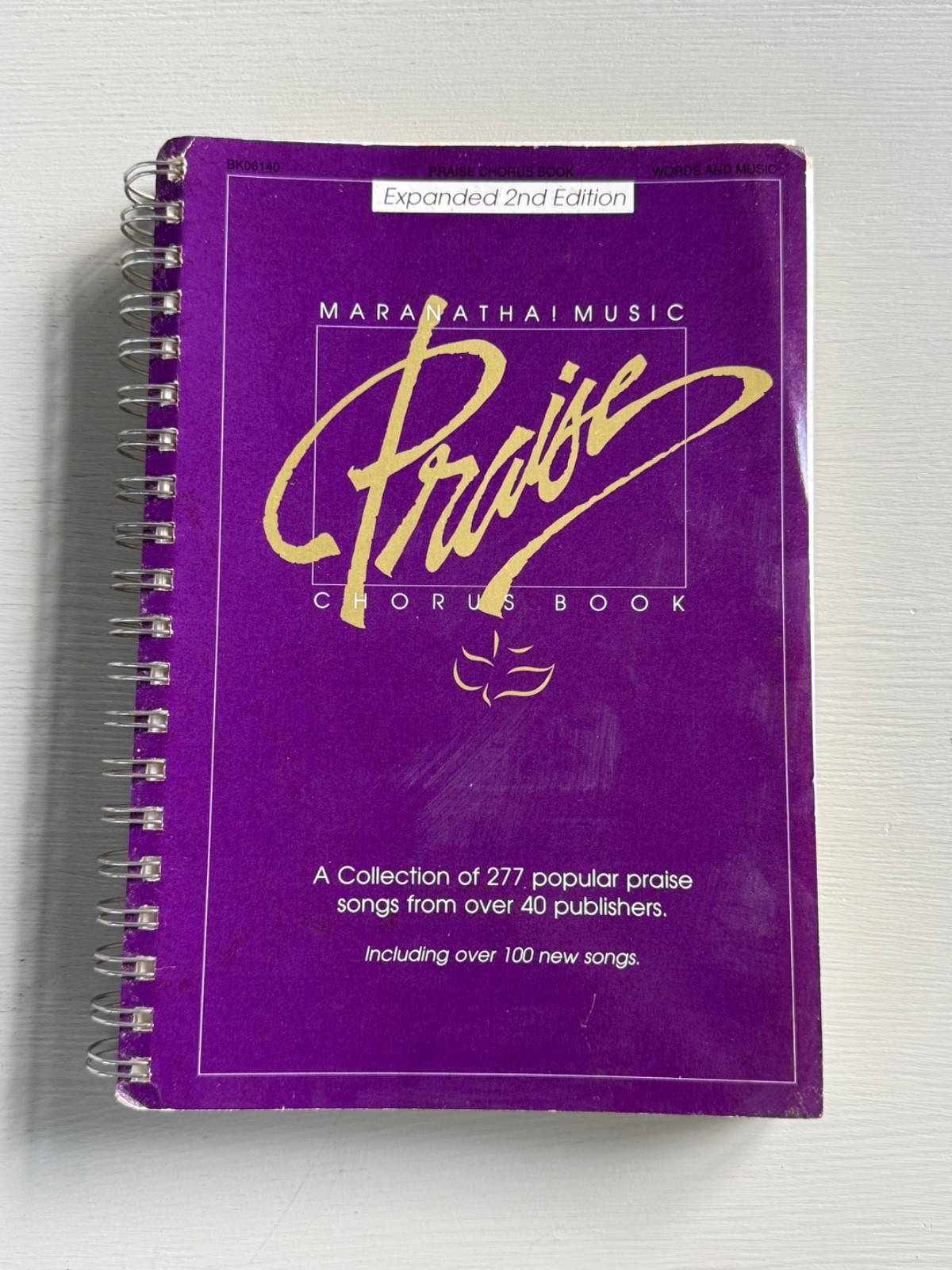 Vintage Maranatha Music Praise Chorus Book Expanded 2nd Ed 1990 Spiral Bound