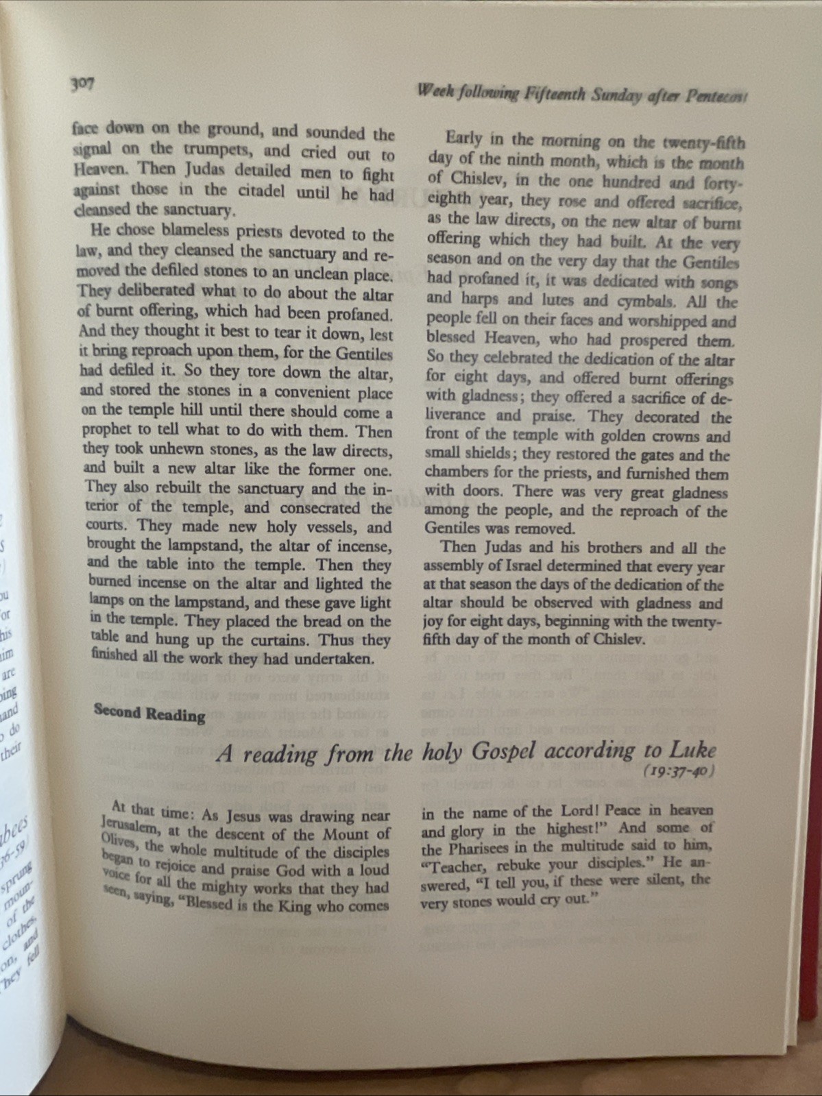 Lectionary for Weekdays & for Children & Young People ; Catholic ; English 1966