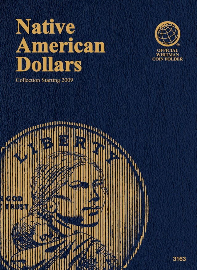 Whitman New Coin Folder For US Native American Dollars 2009 – Date Album 3163