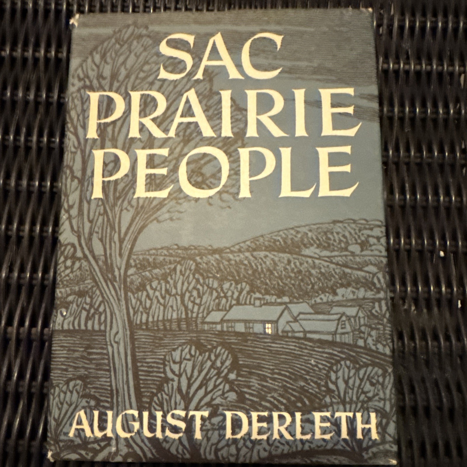 Signed Sac Prairie People by August Derleth 1948 Stanton Lee Autographed HC